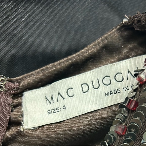 Mac Duggal 5441 NWOT CAP SLEEVE SEQUINED EVENING GOWN - Picture 7 of 8